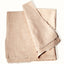 Serviettes with macrame trim