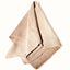 Serviettes with macrame trim